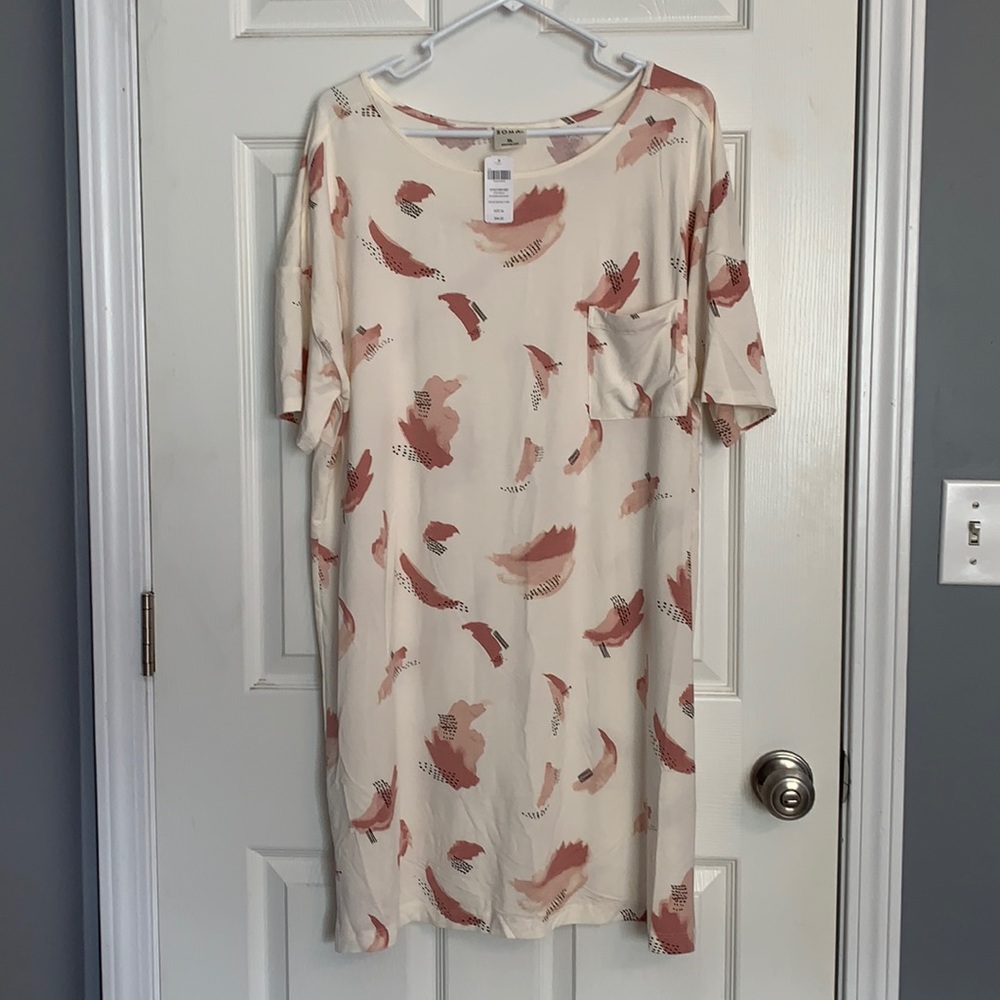 Soma Cool Nights Modern Nightshirt XL Abstract